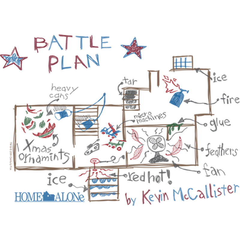 Junior's Home Alone Kevin’s Battle Plan T-Shirt