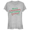 Junior's Home Alone Distressed Merry Christmas Ya Filthy Animal T-Shirt