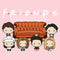 Infant's Friends Central Perk Couch Crew Chibi Onesie