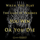 Men's Game of Thrones Win or Die Rules T-Shirt