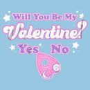 Boy's Ouija Will You Be My Valentine? Yes or No? T-Shirt