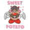 Women's Mr. Potato Head Sweet Potato T-Shirt
