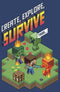 Boy's Minecraft Steve Create Explore Survive Pull Over Hoodie