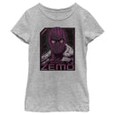 Girl's Marvel The Falcon and the Winter Soldier Baron Zemo Badge T-Shirt