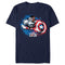 Men's Marvel The Falcon and the Winter Soldier Captain America Paint T-Shirt