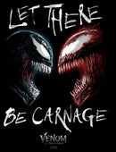 Men's Marvel Venom: Let There be Carnage Black Vs. Red T-Shirt