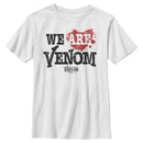 Boy's Marvel Venom: Let There be Carnage We are Venom Heart T-Shirt