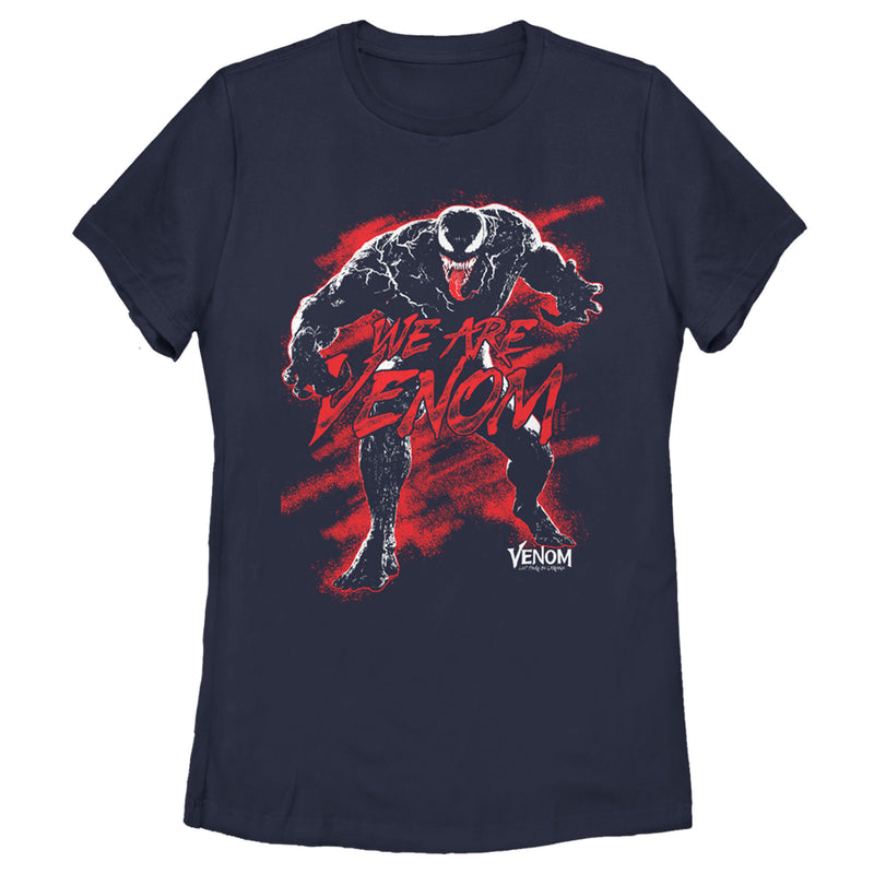 Women's Marvel Venom: Let There be Carnage We are Venom Red T-Shirt