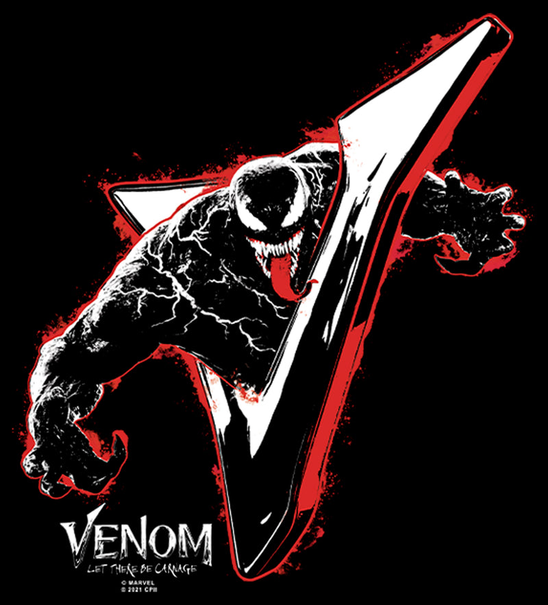 Boy's Marvel Venom: Let There be Carnage Shiny V T-Shirt