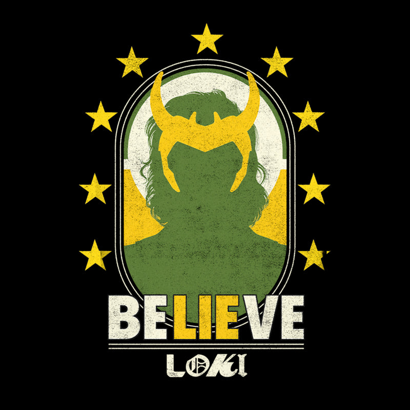Junior's Marvel Loki Believe T-Shirt