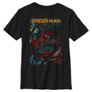Boy's Marvel Spider-Man: No Way Home Slinging Cover T-Shirt