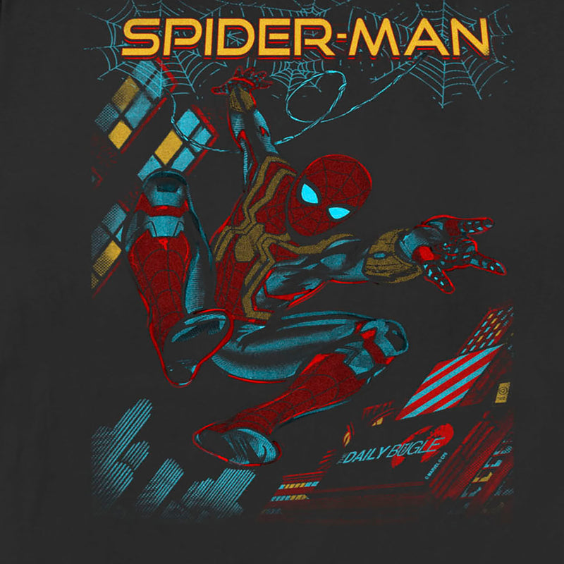 Women's Marvel Spider-Man: No Way Home Slinging Cover T-Shirt
