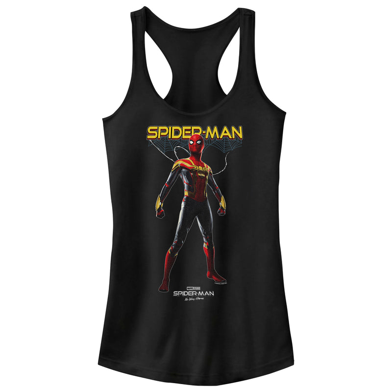Junior's Marvel Spider-Man: No Way Home Web Hero Racerback Tank Top