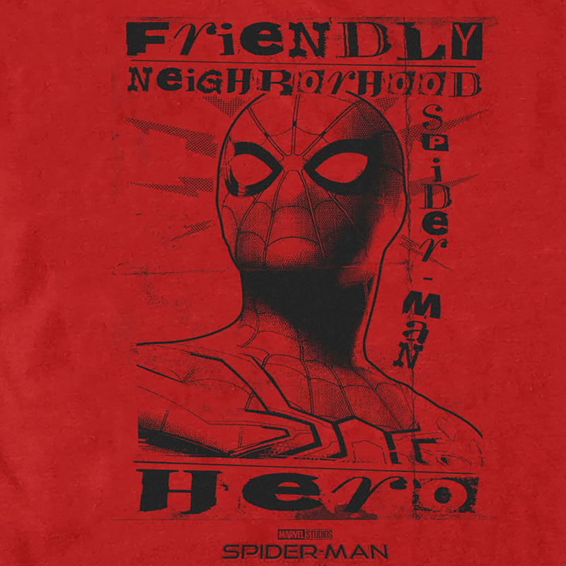 Men's Marvel Spider-Man: No Way Home Friendly Neighborhood Hero T-Shirt