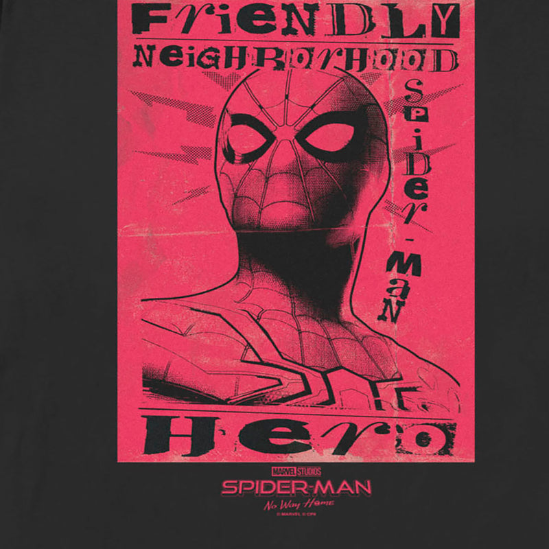 Women's Marvel Spider-Man: No Way Home Friendly Neighborhood Hero Red T-Shirt
