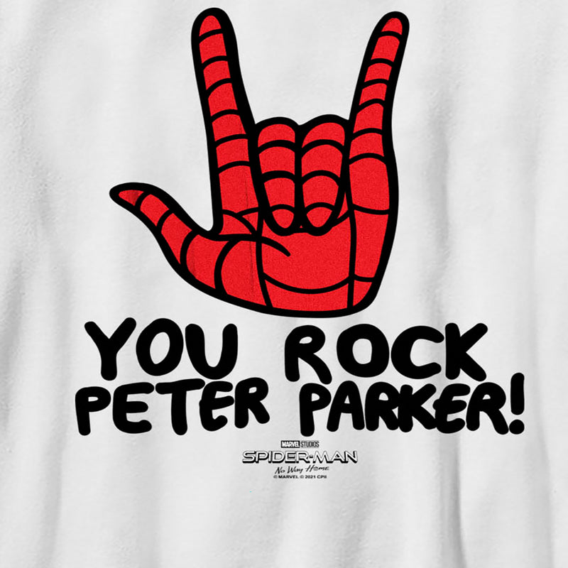 Boy's Marvel Spider-Man: No Way Home You Rock Peter Parker T-Shirt