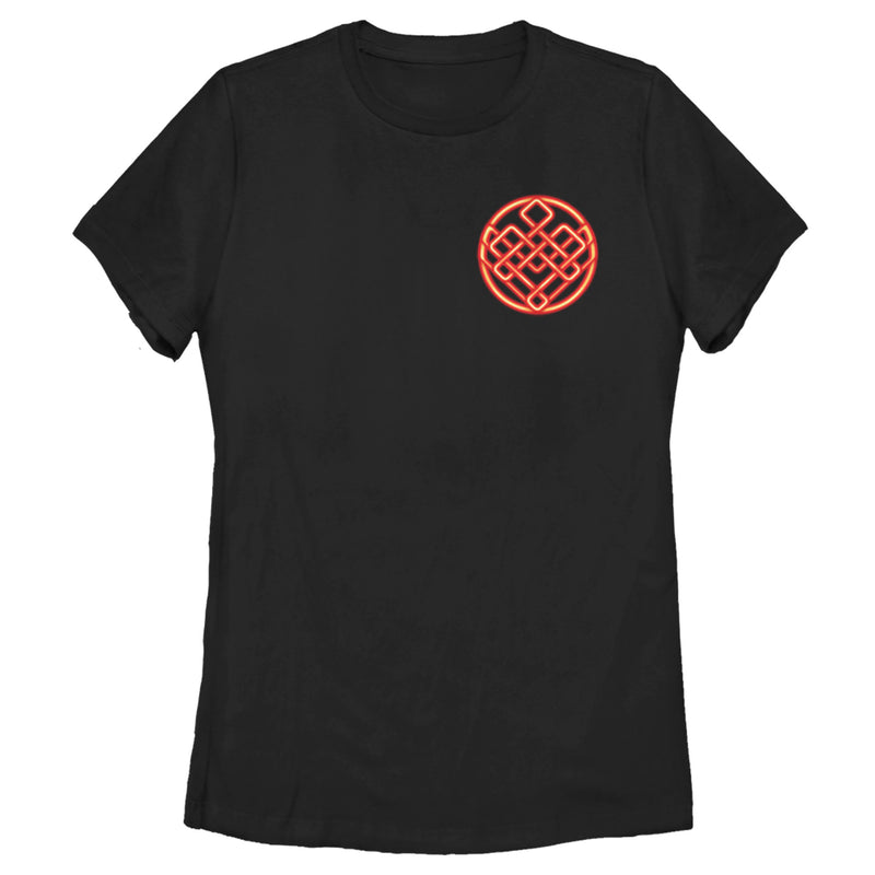 Women's Shang-Chi and the Legend of the Ten Rings Pocket Symbol T-Shirt