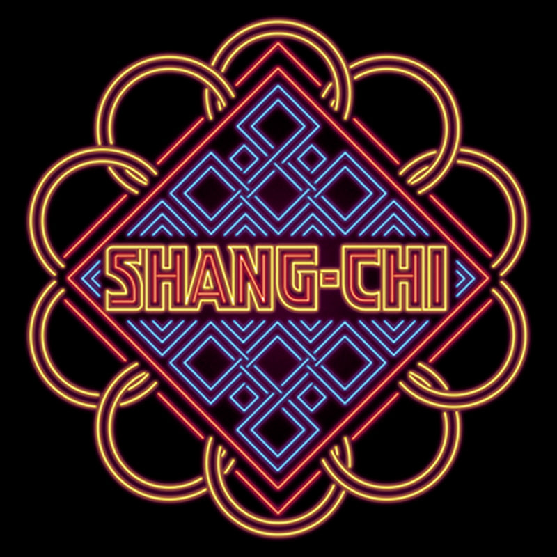 Junior's Shang-Chi and the Legend of the Ten Rings Neon Rings T-Shirt