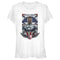 Junior's Marvel The Falcon and the Winter Soldier Captain America Shield Wings T-Shirt