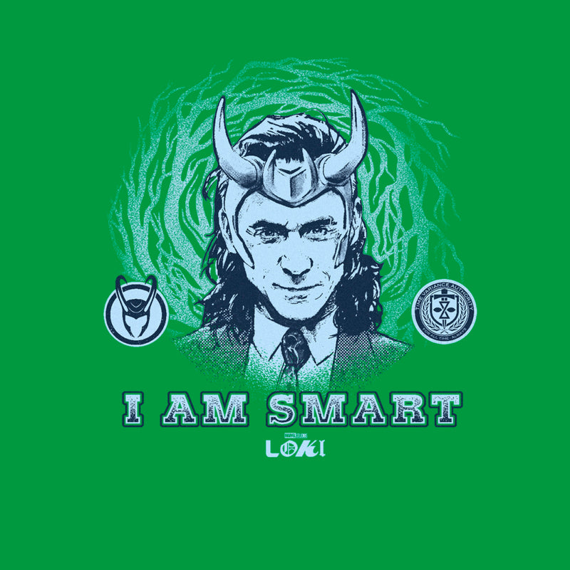 Junior's Marvel Loki I Am Smart T-Shirt