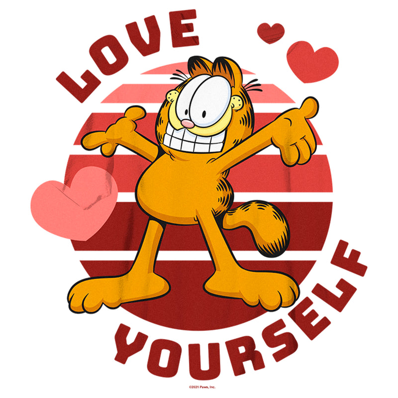Boy's Garfield Love Yourself T-Shirt