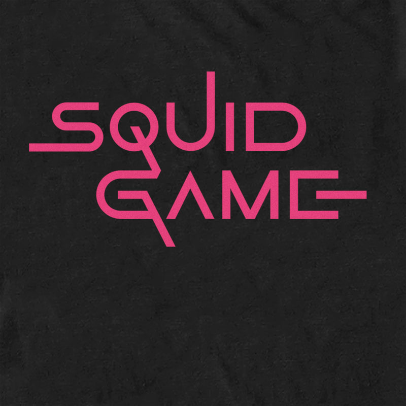 Men's Squid Game Logo Pink T-Shirt