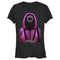 Junior's Squid Game Circle Mask Worker T-Shirt