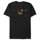 Men's Squid Game Colorful Symbols T-Shirt