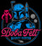 Men's Star Wars: The Book of Boba Fett Bounty Hunter Distressed Retro Logo T-Shirt