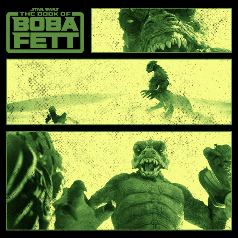 Women's Star Wars: The Book of Boba Fett Sand Creature Panel T-Shirt