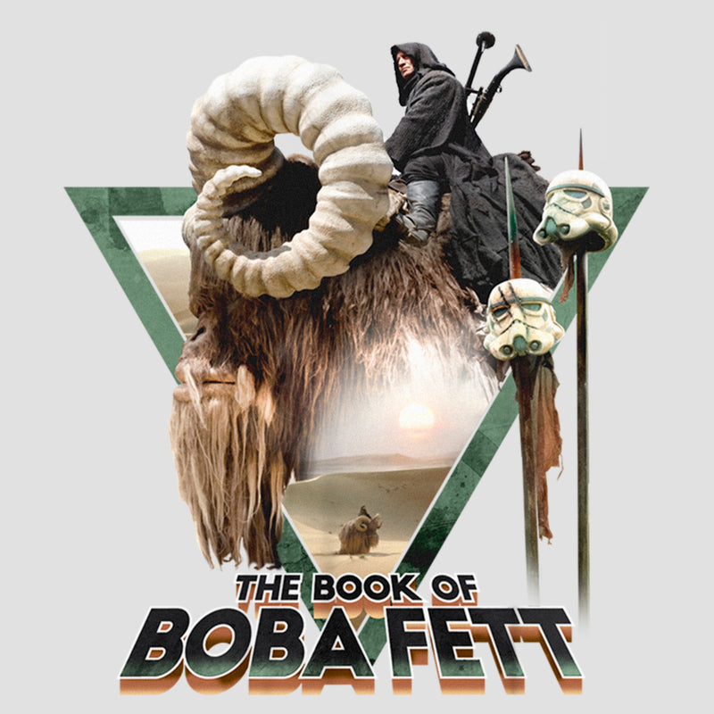 Women's Star Wars: The Book of Boba Fett Bantha Ride Boba Racerback Tank Top