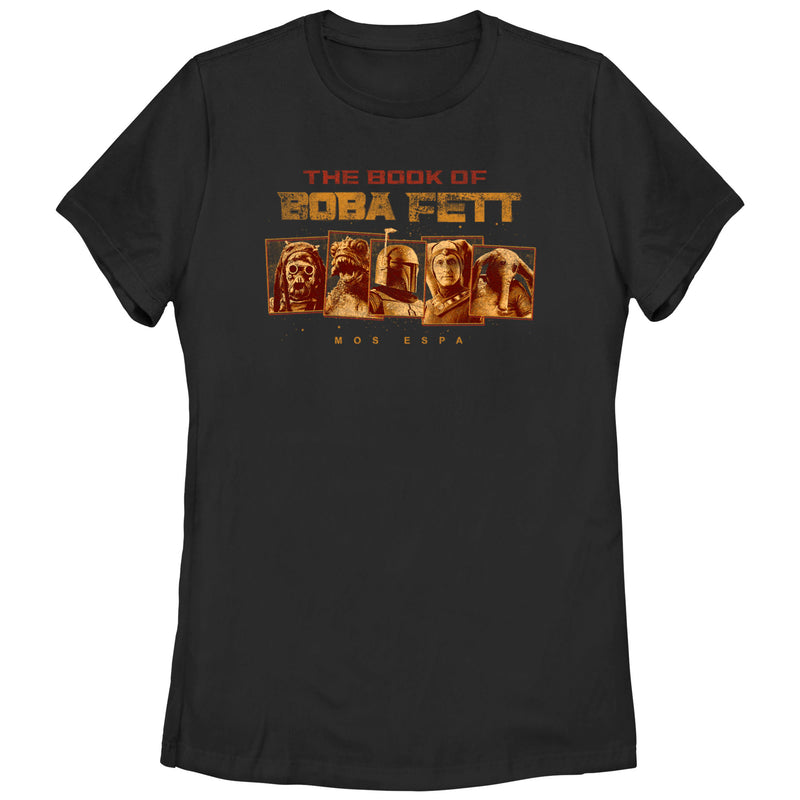 Women's Star Wars: The Book of Boba Fett Mos Espa Dangerous Locals T-Shirt