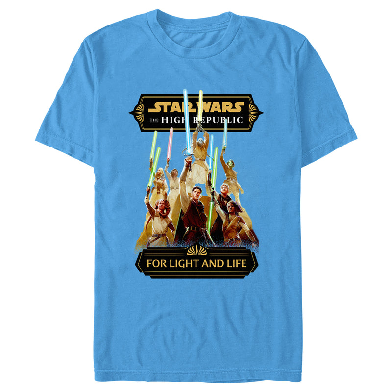 Men's Star Wars The High Republic Jedi For Light and Life T-Shirt