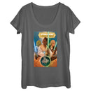 Women's Star Wars The High Republic Jedi There Is No Fear Team Scoop Neck