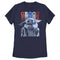 Women's Star Wars: The Mandalorian Fourth of July Grogu Portrait T-Shirt