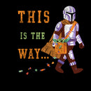 Men's Star Wars: The Mandalorian Halloween This is the Way Treats T-Shirt