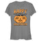 Junior's Star Wars: The Mandalorian Halloween Grogu Pumpkin Peek T-Shirt