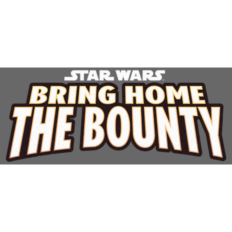 Junior's Star Wars: The Mandalorian Bring Home the Bounty T-Shirt