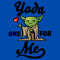Boy's Star Wars Valentine's Day Yoda One for Me Cartoon T-Shirt