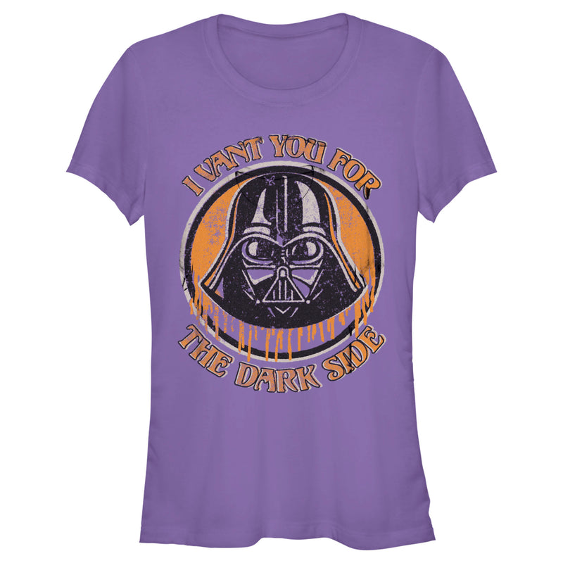 Junior's Star Wars Halloween Vant You Vader T-Shirt