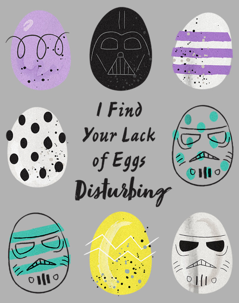 Boy's Star Wars Easter Darth Vader I Find your Lack of Eggs Disturbing T-Shirt