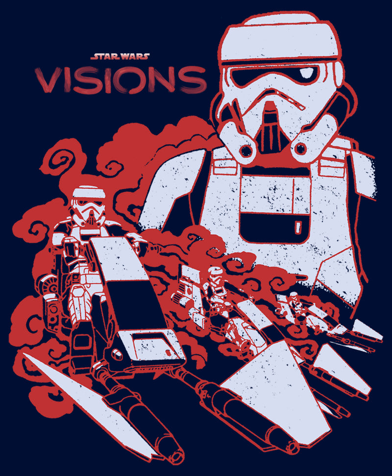 Boy's Star Wars: Visions Stormtroopers in Action T-Shirt