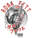 Boy's Star Wars: Visions Boba Fett Samurai T-Shirt