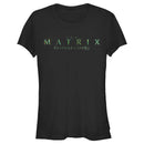 Junior's The Matrix Resurrections Logo T-Shirt