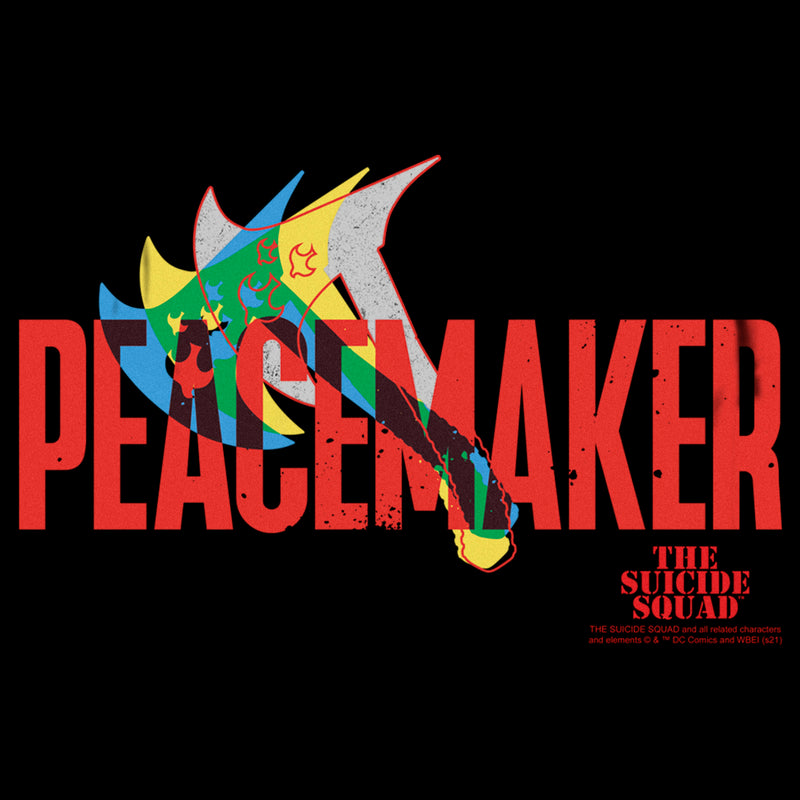 Men's The Suicide Squad Peacemaker Logo T-Shirt