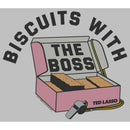 Women's Ted Lasso Biscuits With The Boss T-Shirt