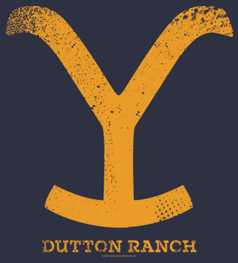 Women's Yellowstone Yellow Dutton Ranch Iron Branding T-Shirt
