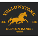 Women's Yellowstone Dutton Ranch Horse Logo T-Shirt