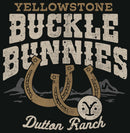 Men's Yellowstone Buckle & Bunnies Horseshoes Dutton Ranch T-Shirt