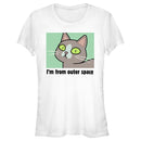 Junior's Rick And Morty I'm from Outer Space T-Shirt
